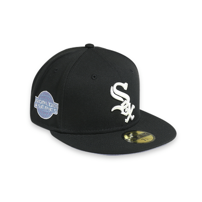 [60243503] Chicago White Sox 05 WS "POP SWEAT " Black 59FIFTY Men's Fitted Hat