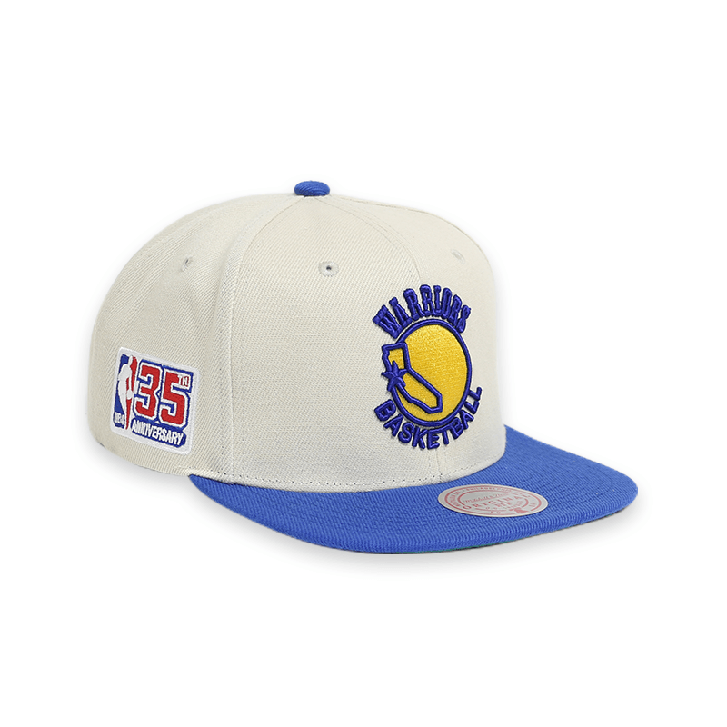 [6HSSSH21231-SFWOFWH] SAN FRANCISCO WARRIORS 35th Side Snapback HWC