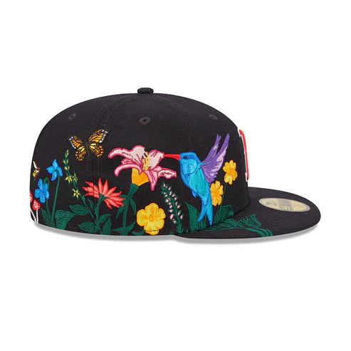 [60243441] Chicago White Sox "Blooming" Navy 59FIFTY Men's Fitted Hat