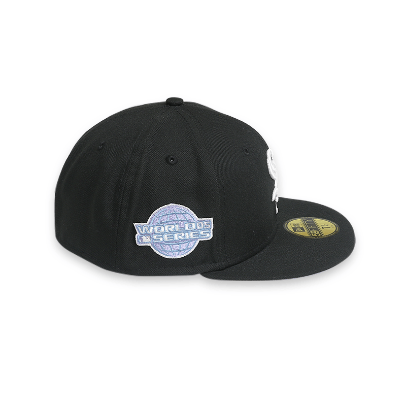 [60243503] Chicago White Sox 05 WS "POP SWEAT " Black 59FIFTY Men's Fitted Hat
