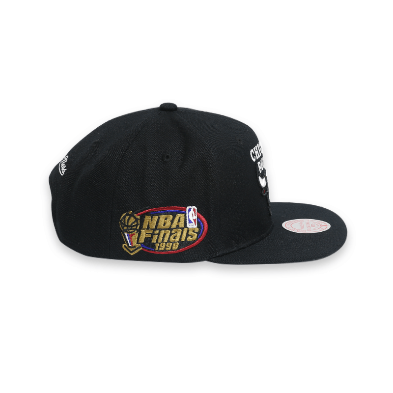 Chicago Bulls NBA Final Black Men's Snapback