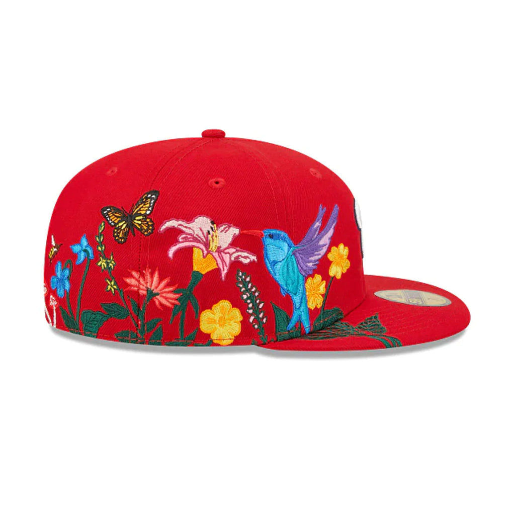 [60243431] Washington Nationals "Blooming" Red 59FIFTY Men's Fitted Hat