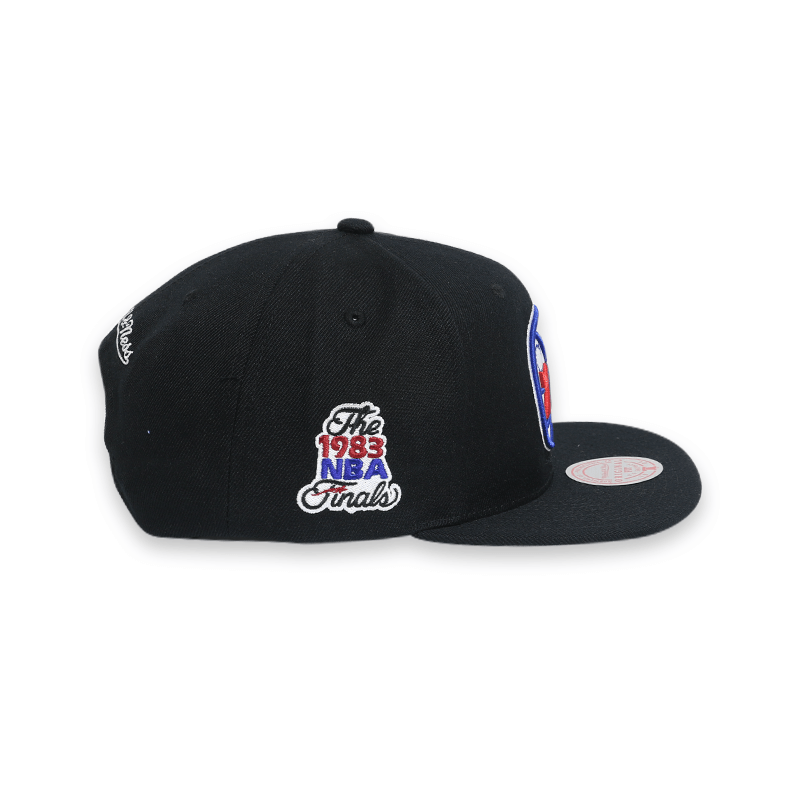 [HHSS2976-P76YYPPPBLC] Philadelphia 76ers NBA Final Black Mens Snapback