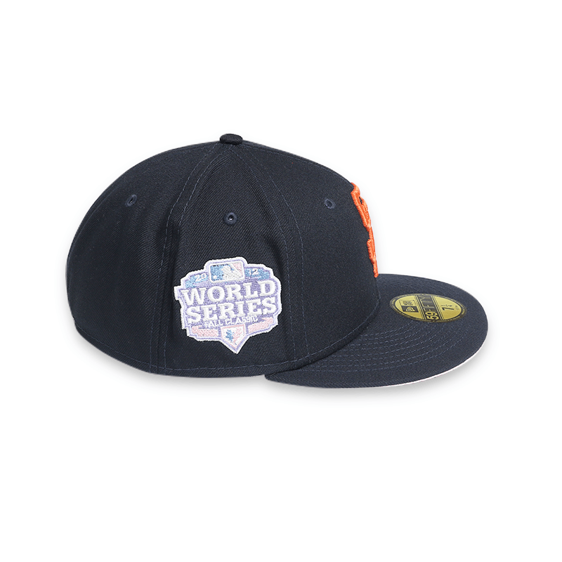 San Francisco Giants 12 World Series "POP SWEAT" Black 59FIFTY Men's Fitted Hat
