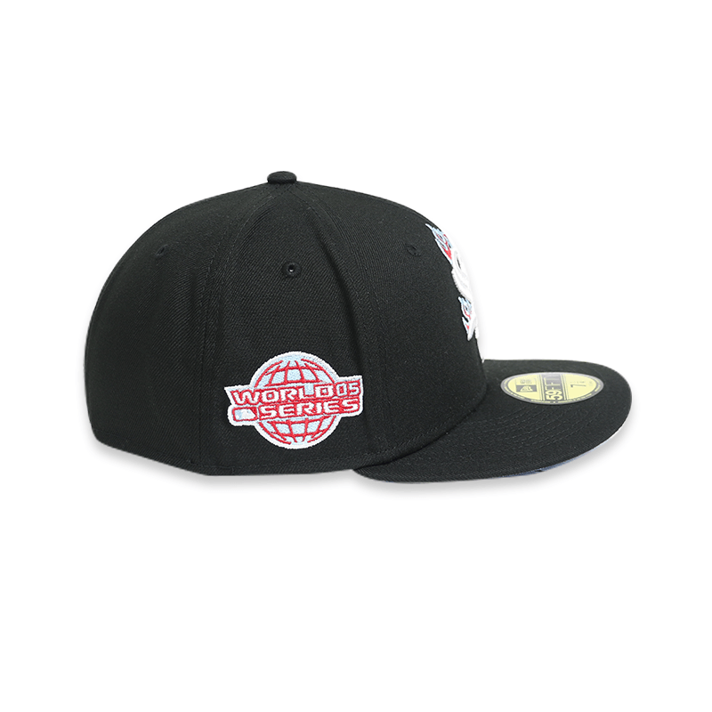 [60224667] Chicago White Sox 05 WS "Team Fire" Black 59FIFTY Mens Fitted Hat