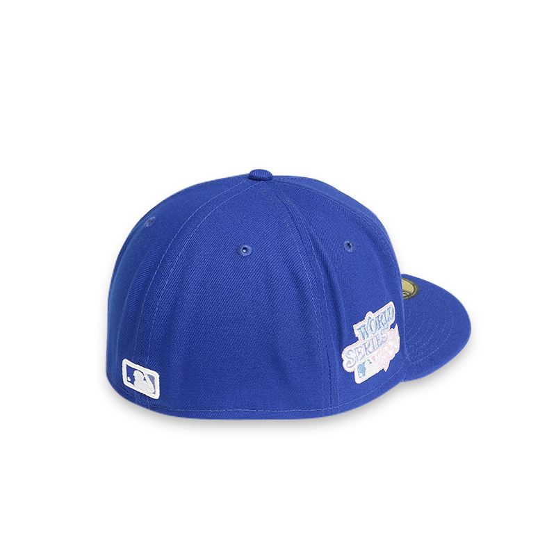 New York Mets '86 World Series "POP SWEAT" Blue 59FIFTY Men's Fitted Hat