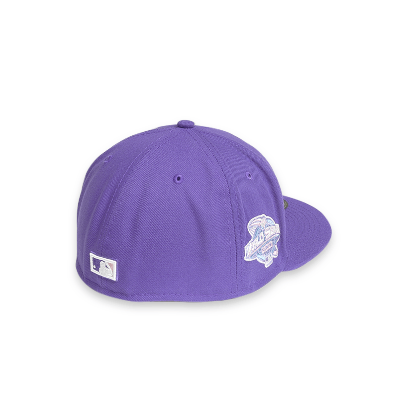 [60243528] Arizona Diamondbacks 01 WS "POP SWEAT" Purple 59FIFTY Men's Fitted Hat