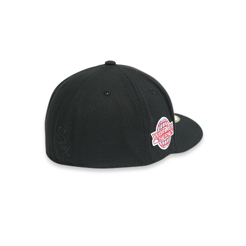 [60224667] Chicago White Sox 05 WS "Team Fire" Black 59FIFTY Mens Fitted Hat