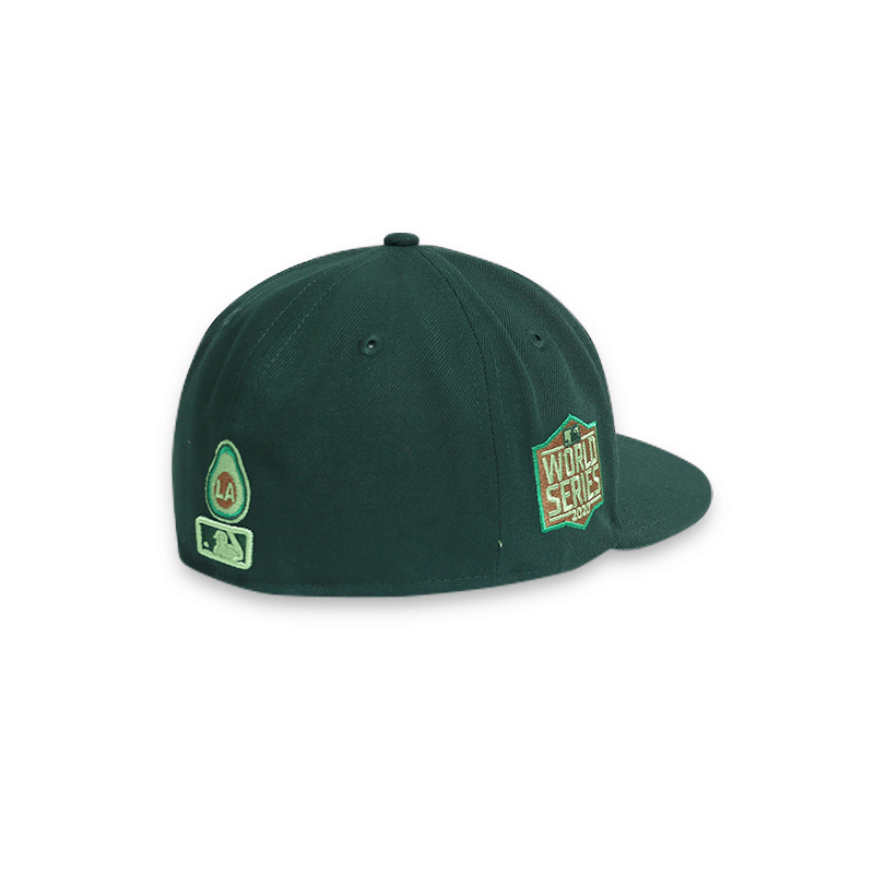 Los Angeles Dodgers '20 World Series Green STATE FRUIT 59FIFTY Men's Fitted Hat
