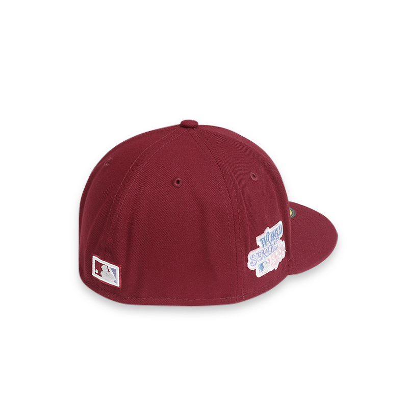 [60243502] Philadelphia Phillies "POP SWEAT" WS 80 Burgundy 59FIFTY Men's Fitted Hat