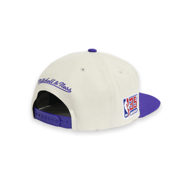 [6HSSSH21231-LALOFWH] LOS ANGELES LAKERS 35th Side Snapback HWC