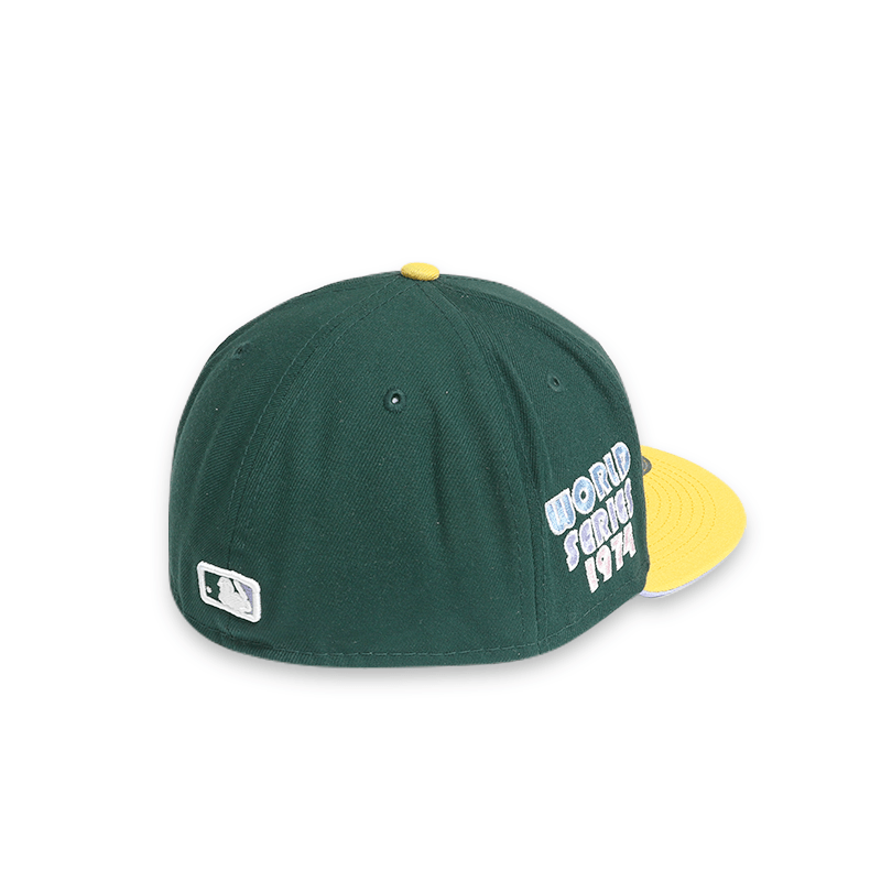 Oakland Athletics 74 World Series "POP SWEAT" Green 59FIFTY Men's Fitted Hat