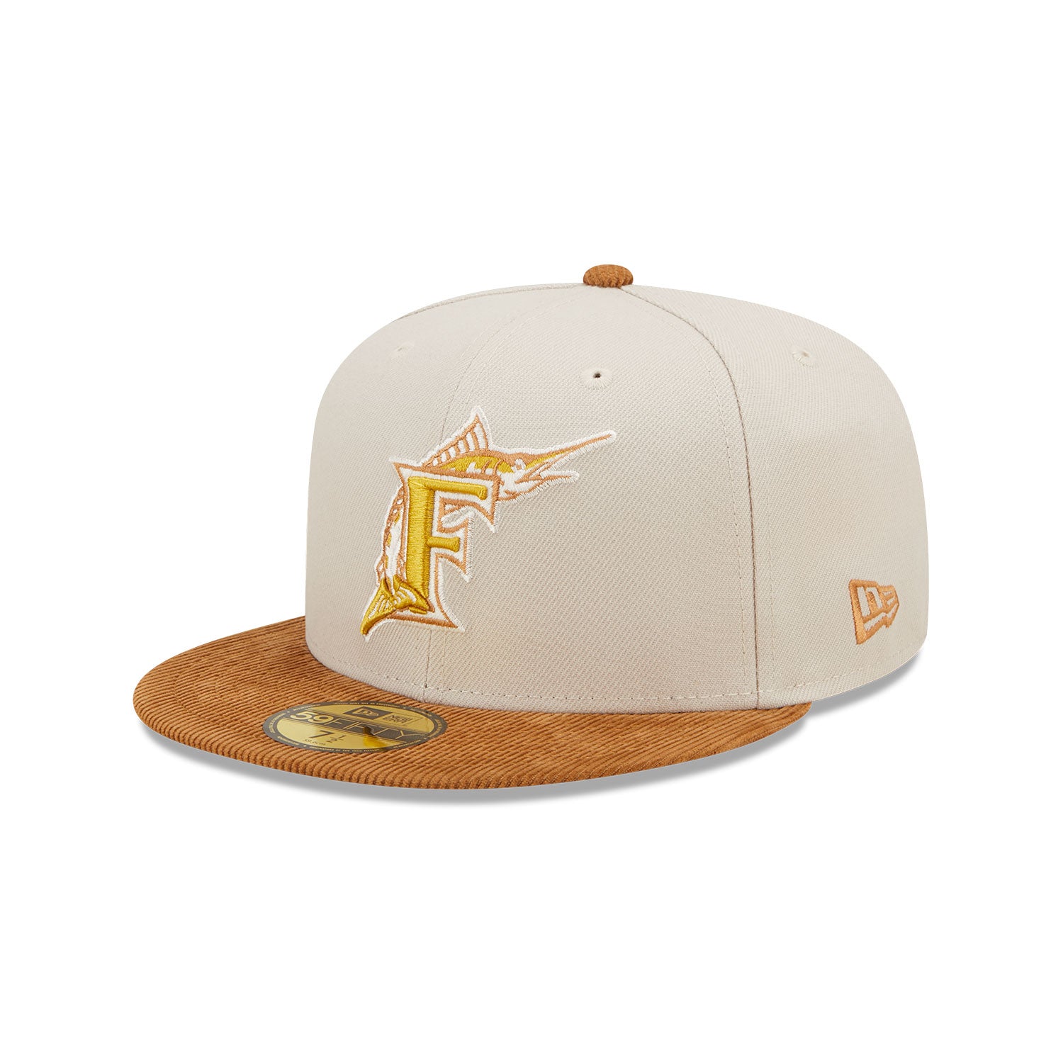 Florida Marlins 97 World Series Corduroy Black 59FIFTY Men's Fitted Hat