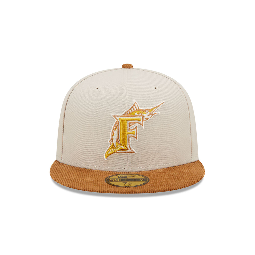 Florida Marlins 97 World Series Corduroy Black 59FIFTY Men's Fitted Hat